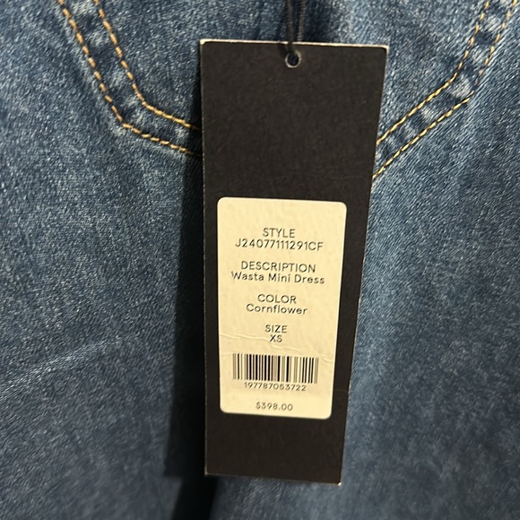 Denim Long Sleeve Dress - Picture 3 of 3